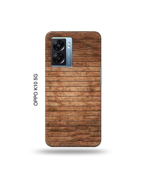 tweakymod designer printed hard case | wooden strips back cover compatible with oppo k10 5g - 19054520 - Very Small Image - 1