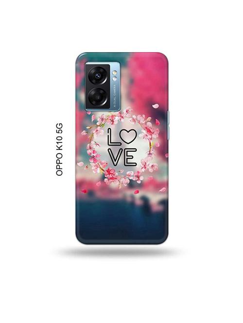 tweakymod designer printed hard case | love design back cover compatible with oppo k10 5g - 19054528 - Very Small Image - 1