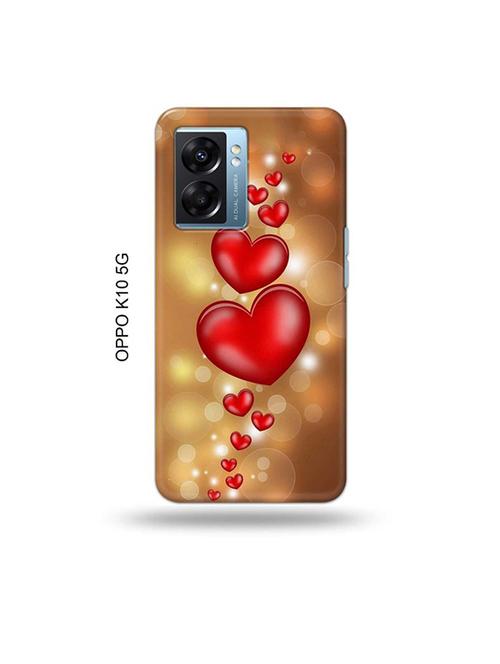 tweakymod designer printed hard case | love design back cover compatible with oppo k10 5g - 19054534 - Very Small Image - 1