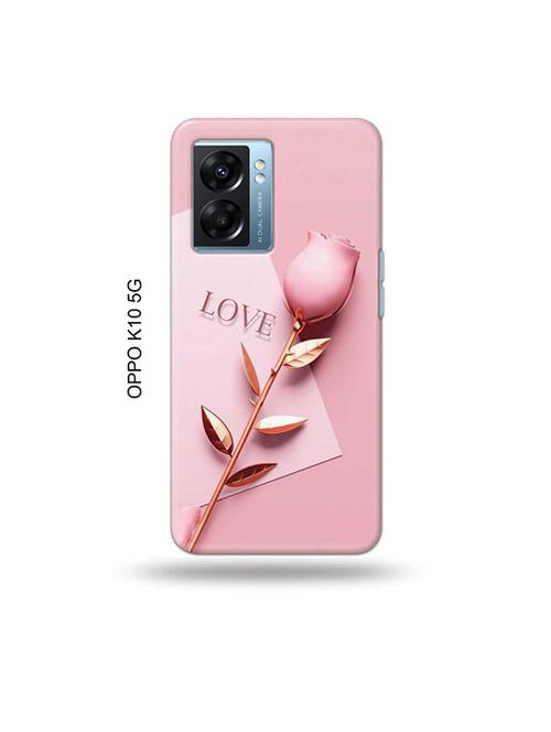 tweakymod designer printed hard case | flower love back cover compatible with oppo k10 5g - 19054546 - Very Small Image - 1