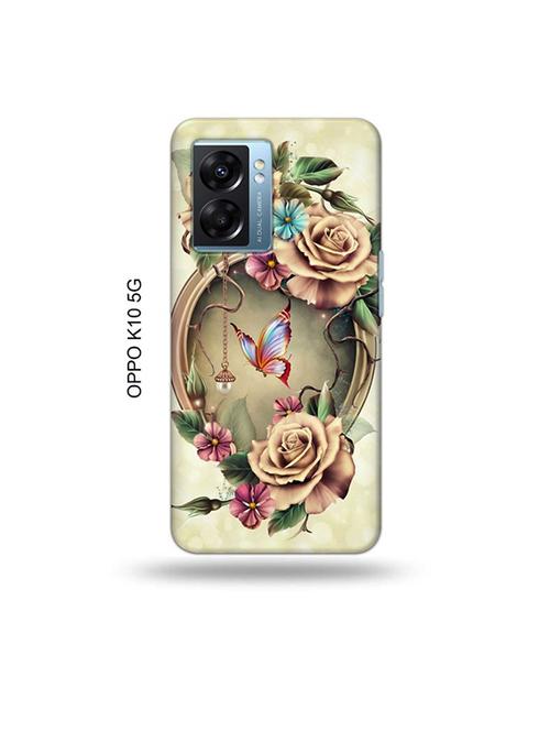 tweakymod designer printed hard case | floral back cover compatible with oppo k10 5g - 19054555 - Very Small Image - 1