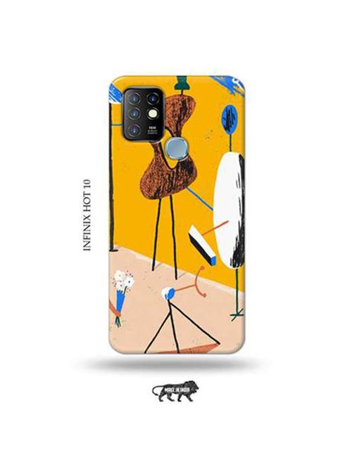 tribal art back cover compatible with infinix hot 10 - 19054798 - Very Small Image - 1