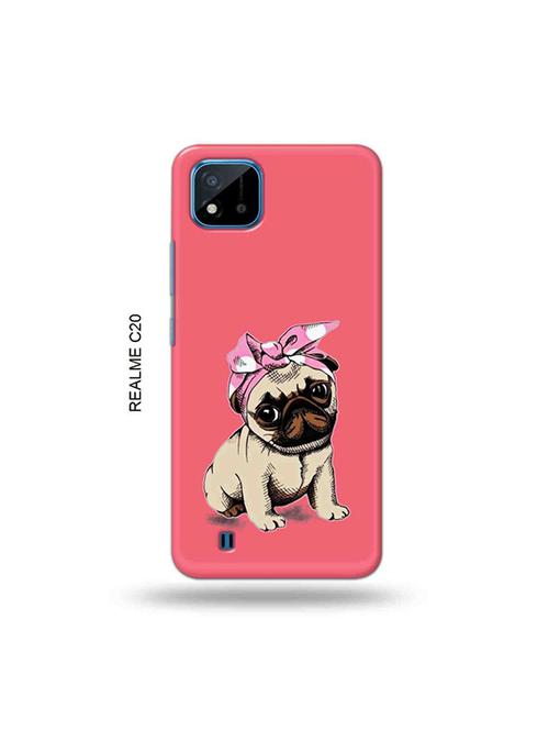 tweakymod designer printed hard case | cute dog back cover compatible with realme c20, realme c11(2021) - 19055868 - Very Small Image - 1