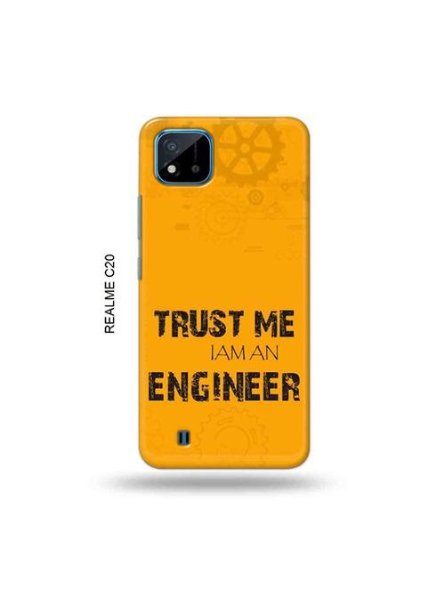 tweakymod designer printed hard case | trust me i am engineer back cover compatible with realme c20, realme c11(2021) - 19055893 - Very Small Image - 1