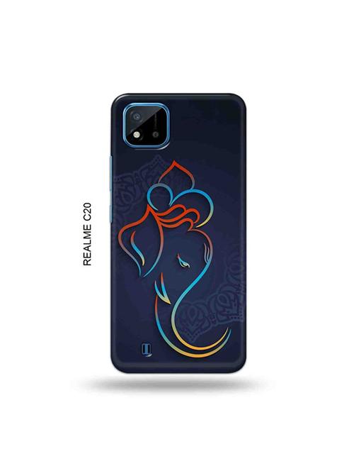 tweakymod designer printed hard case | lord ganesha back cover compatible with realme c20, realme c11(2021) - 19055935 - Very Small Image - 1