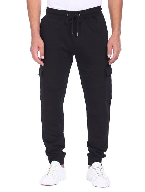 drawstring waist solid jogger - 19056624 - Very Small Image - 1