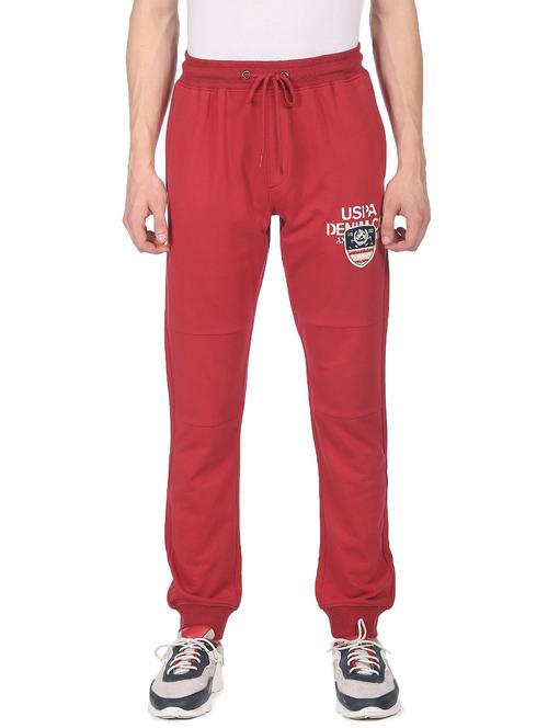 red cotton joggers - 19056757 - Very Small Image - 1