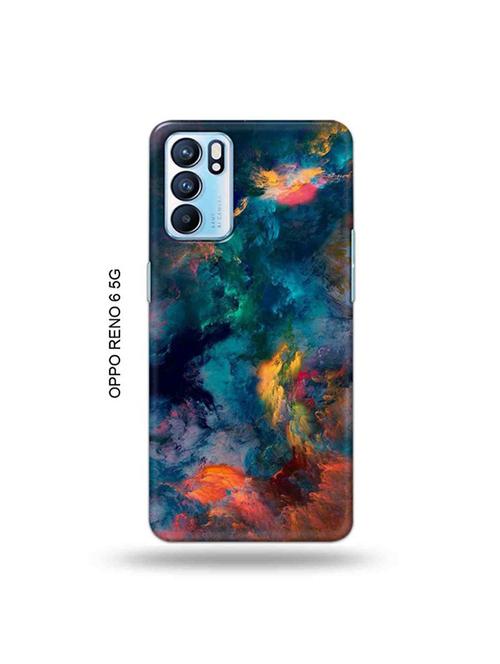 abstract colours back cover compatible with oppo reno 6 5g - 19066174 - Very Small Image - 1