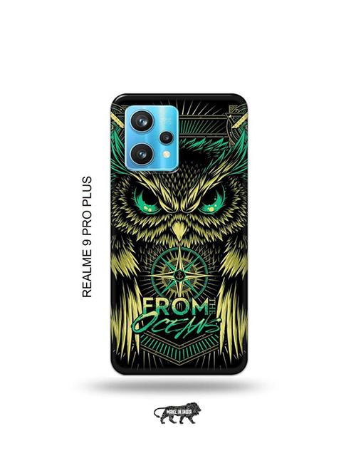 deadly owl back cover compatible with realme 9 pro plus, narzo 50 pro 5g, realme 9 - 19066603 - Very Small Image - 1