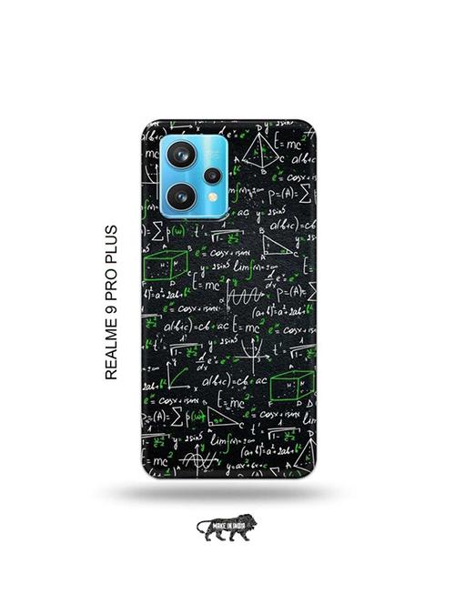 nerdy maths back cover compatible with realme 9 pro plus, narzo 50 pro 5g, realme 9 - 19066774 - Very Small Image - 1