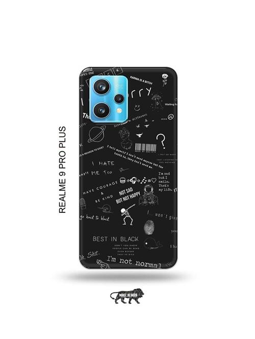 nerdy sorry back cover compatible with realme 9 pro plus, narzo 50 pro 5g, realme 9 - 19066777 - Very Small Image - 1