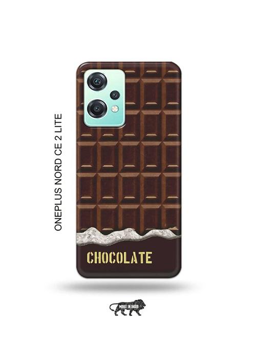 chocolate back cover compatible with oneplus nord ce2 lite - 19070704 - Very Small Image - 1