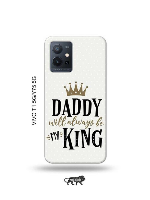 daddy back cover compatible with vivo t1, vivo y75 - 19073234 - Very Small Image - 1
