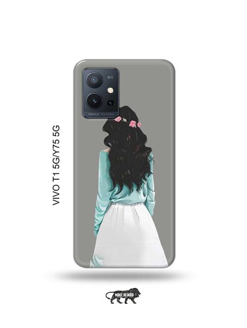 tiara queen back cover compatible with vivo t1, vivo y75 - 19073393 - Very Small Image - 1