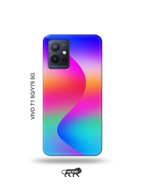 tweakymod designer printed hard case | gradient back cover compatible with vivo t1, vivo y75 - 19073395 - Very Small Image - 1