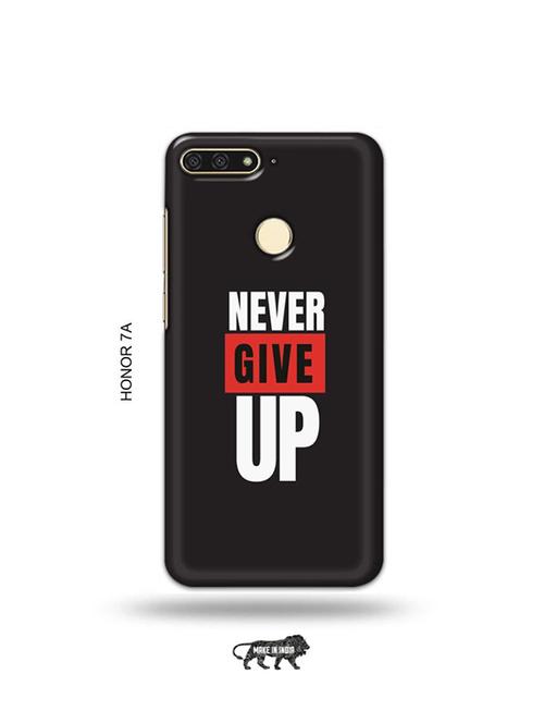 never give up back cover compatible with honor 7a - 19075586 - Very Small Image - 1