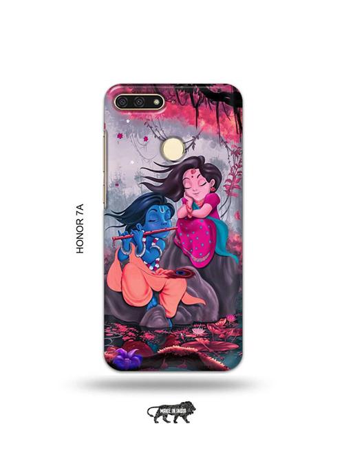 radha krishna back cover compatible with honor 7a - 19075632 - Very Small Image - 1