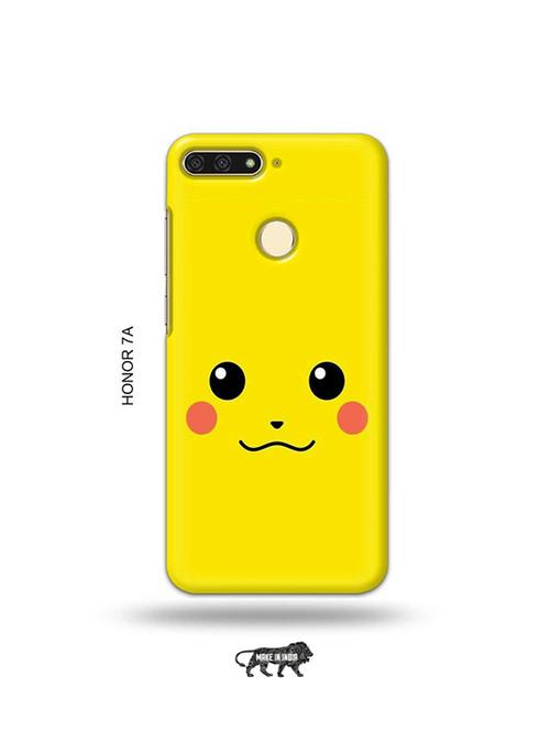 tweakymod designer printed hard case | pika face back cover compatible with honor 7a - 19075689 - Very Small Image - 1