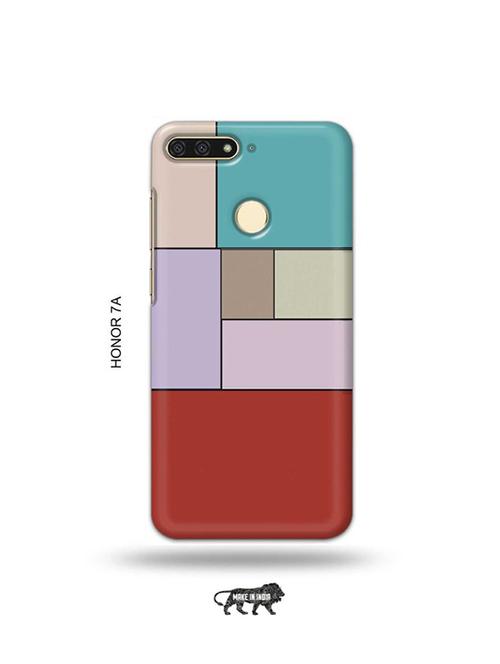 tweakymod designer printed hard case | blocks back cover compatible with honor 7a - 19075713 - Very Small Image - 1