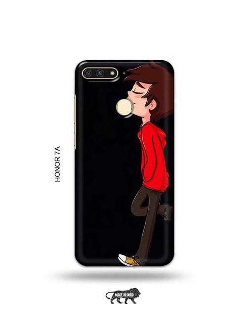 tweakymod designer printed hard case | alone boy back cover compatible with honor 7a - 19075745 - Very Small Image - 1