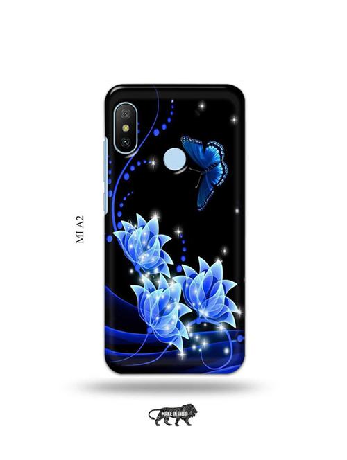 tweakymod designer printed hard case | flowers back cover compatible with mi a2 - 19077912 - Very Small Image - 1