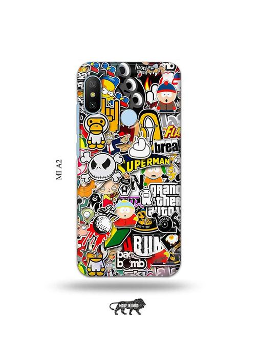 tweakymod designer printed hard case | gta dope back cover compatible with mi a2 - 19077946 - Very Small Image - 1