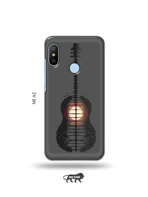 tweakymod designer printed hard case | nature guitar back cover compatible with mi a2 - 19077966 - Very Small Image - 1