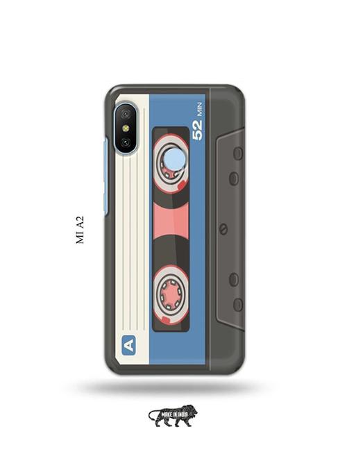 tweakymod designer printed hard case | casatte back cover compatible with mi a2 - 19077968 - Very Small Image - 1