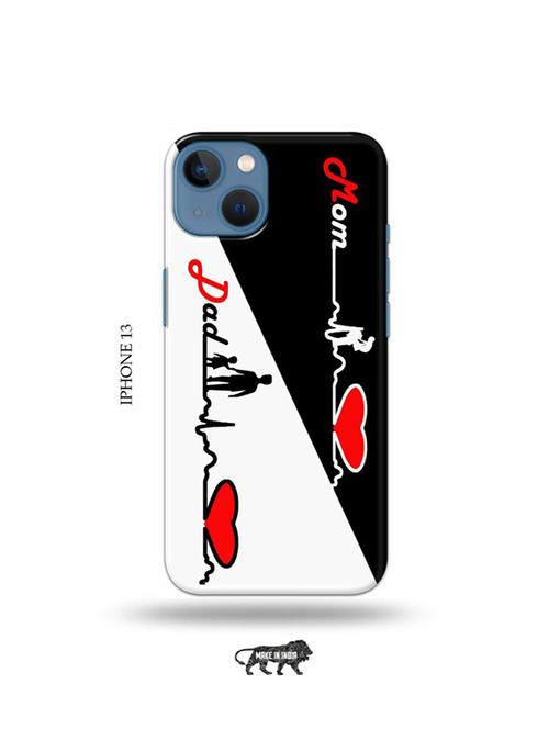 tweakymod designer printed hard case | mom dad back cover compatible with iphone 13 - 19077985 - Very Small Image - 1