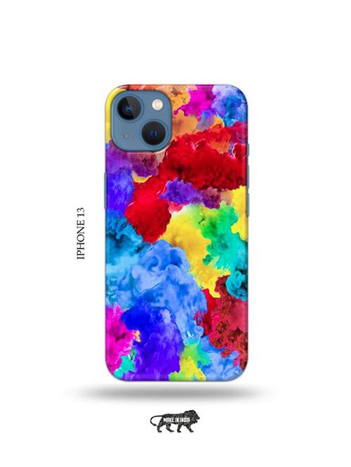 colour holi back cover compatible with iphone 13 - 19078365 - Very Small Image - 1