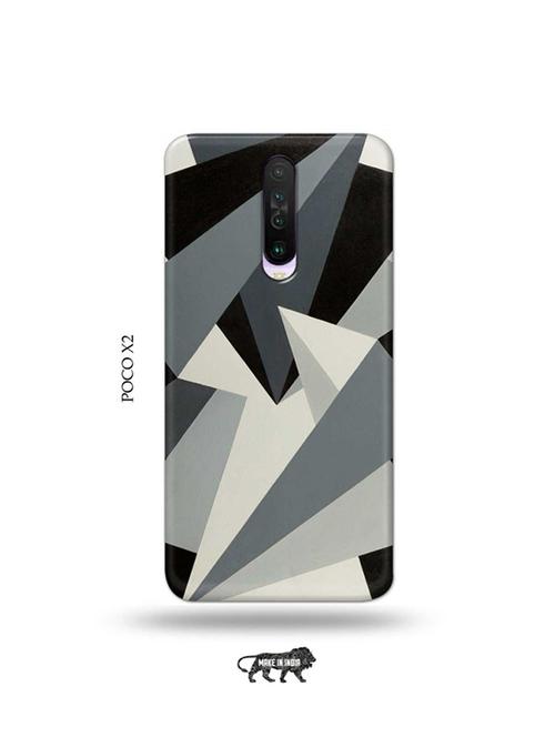 tweakymod designer printed hard case | blocky design back cover compatible with poco x2 - 19078697 - Very Small Image - 1