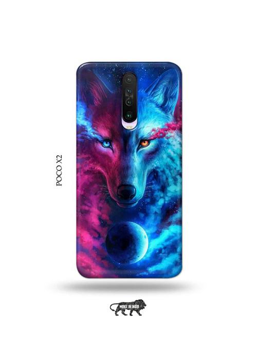 tweakymod designer printed hard case | universal fox back cover compatible with poco x2 - 19078753 - Very Small Image - 1