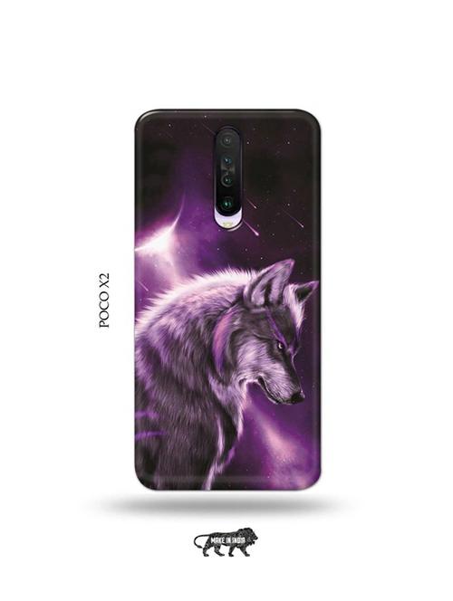 tweakymod designer printed hard case | fox back cover compatible with poco x2 - 19078766 - Very Small Image - 1