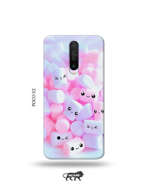 tweakymod designer printed hard case | cute faces back cover compatible with poco x2 - 19078893 - Very Small Image - 1