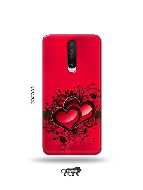tweakymod designer printed hard case | love design back cover compatible with poco x2 - 19078987 - Very Small Image - 1
