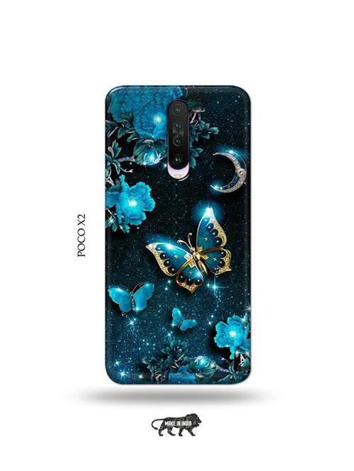 tweakymod designer printed hard case | flowers back cover compatible with poco x2 - 19079032 - Very Small Image - 1