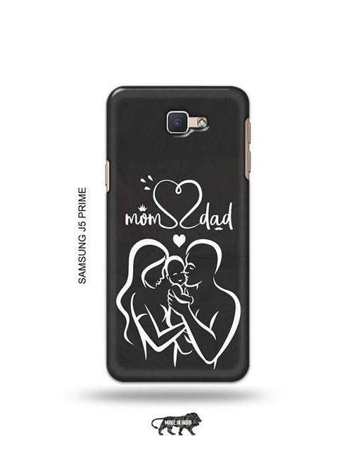 tweakymod designer printed hard case | mom dad back cover compatible with samsung j5 prime - 19079111 - Very Small Image - 1