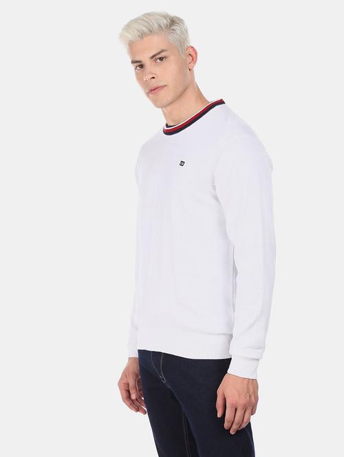 white leatherette cardigan - 19079128 - Very Small Image - 1