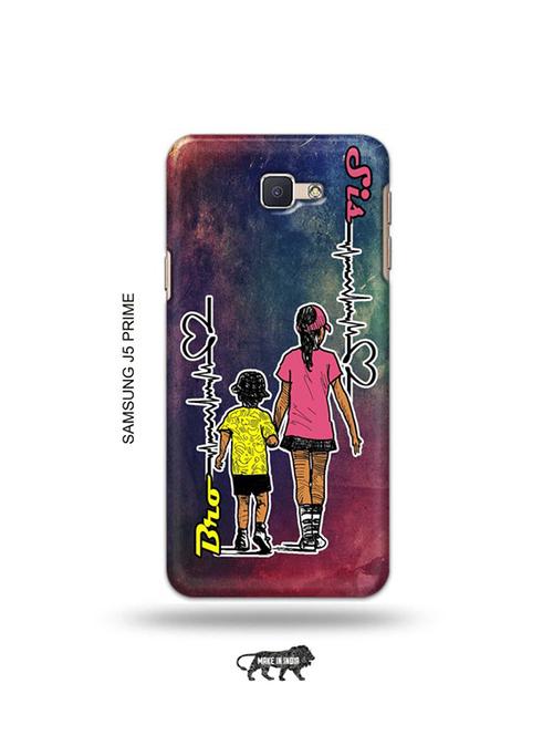 tweakymod designer printed hard case | bro sis back cover compatible with samsung j5 prime - 19079153 - Very Small Image - 1