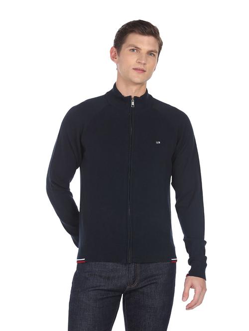 blue cotton  cardigan - 19079180 - Very Small Image - 1