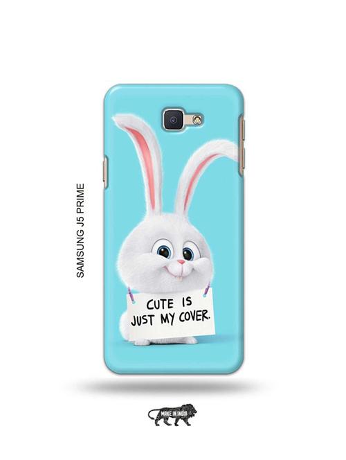 tweakymod designer printed hard case | cute is my cover back cover compatible with samsung j5 prime - 19079258 - Very Small Image - 1