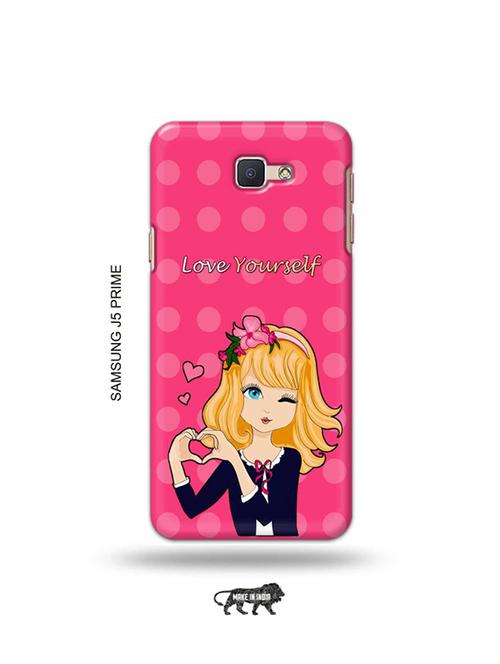 tweakymod designer printed hard case | love yourself back cover compatible with samsung j5 prime - 19079289 - Very Small Image - 1