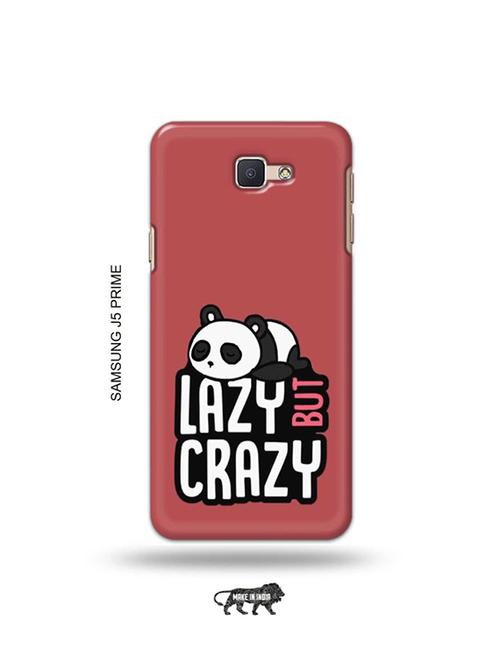 tweakymod designer printed hard case | crazy panda back cover compatible with samsung j5 prime - 19079386 - Very Small Image - 1