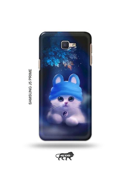 tweakymod designer printed hard case | cute cat back cover compatible with samsung j5 prime - 19079414 - Very Small Image - 1