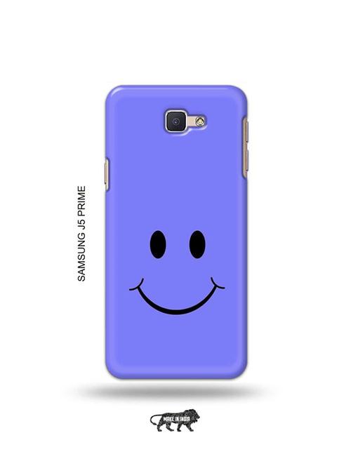 tweakymod designer printed hard case | happy face back cover compatible with samsung j5 prime - 19079557 - Very Small Image - 1