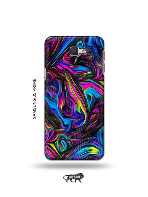 tweakymod designer printed hard case | messy colour back cover compatible with samsung j5 prime - 19079619 - Very Small Image - 1