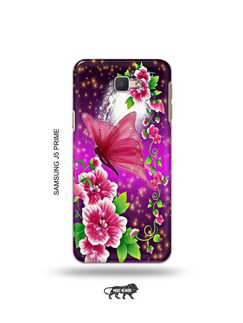 tweakymod designer printed hard case | flowers back cover compatible with samsung j5 prime - 19079685 - Very Small Image - 1