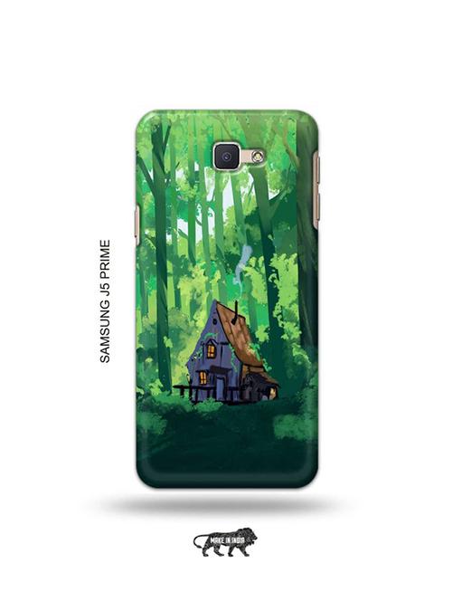 tweakymod designer printed hard case | forest house back cover compatible with samsung j5 prime - 19079750 - Very Small Image - 1