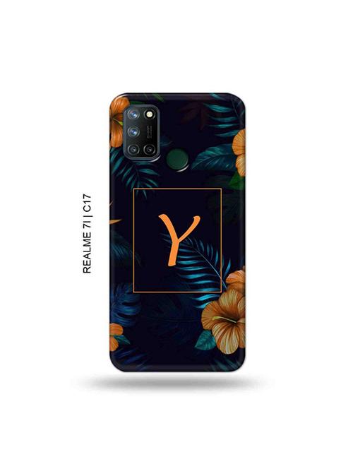 tweakymod designer printed hard case | floral y back cover compatible with realme 7i, realme c17 - 19079847 - Very Small Image - 1