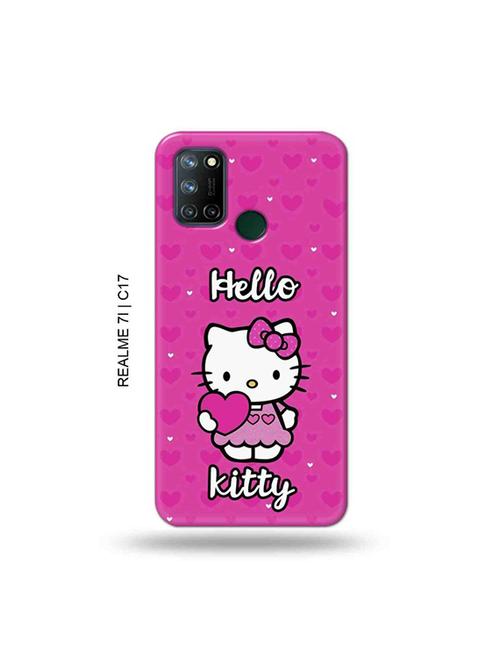 tweakymod designer printed hard case | hello kitty back cover compatible with realme 7i, realme c17 - 19079850 - Very Small Image - 1